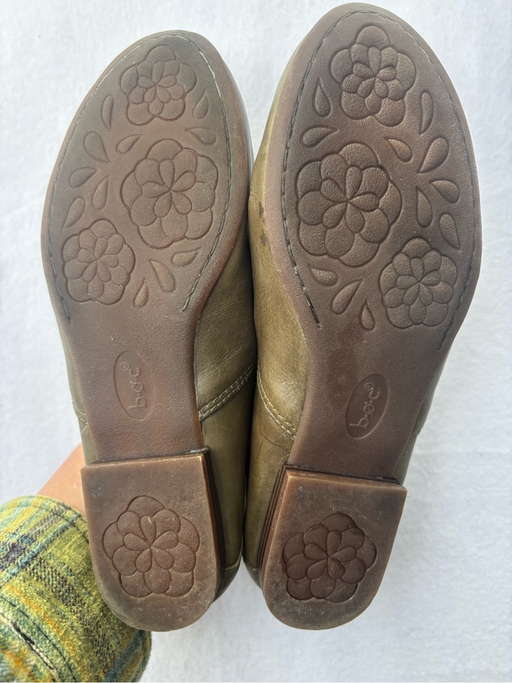 b.o.c. Olive Slip-On Leather Loafers - Picture 4 of 8